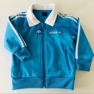 Adidas Baby Jacket Blue 18 Months Logo
